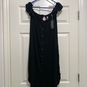 Kindred Bravely Ruffle Strap Labor & Delivery Gown NWT